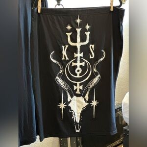 Killstar XXL NWOT pencil skirt goth occult